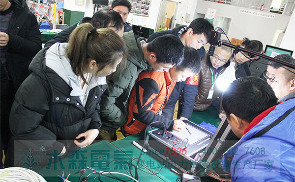 電纜故障檢測培訓開篇檢測培訓現(xiàn)場