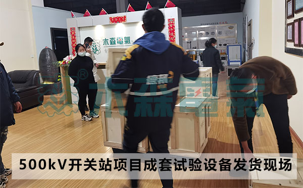 500kV成套開關(guān)站項(xiàng)目成套試驗(yàn)項(xiàng)目發(fā)貨現(xiàn)場